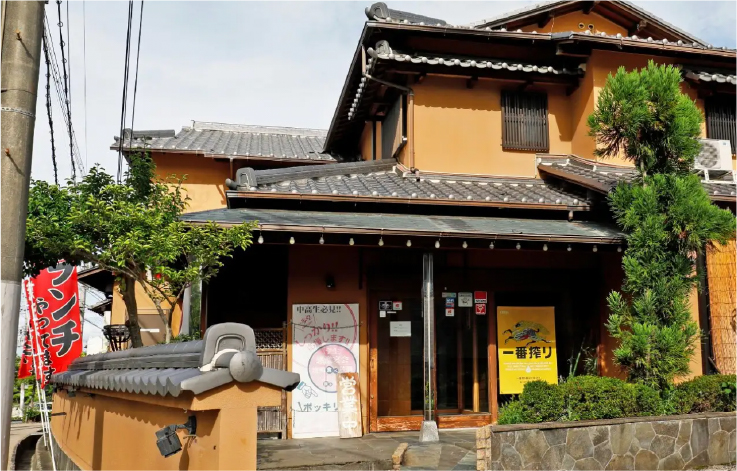 黒毛和牛A5 焼肉 食べ放題 一歩堂 登美 ヶ丘店の外観